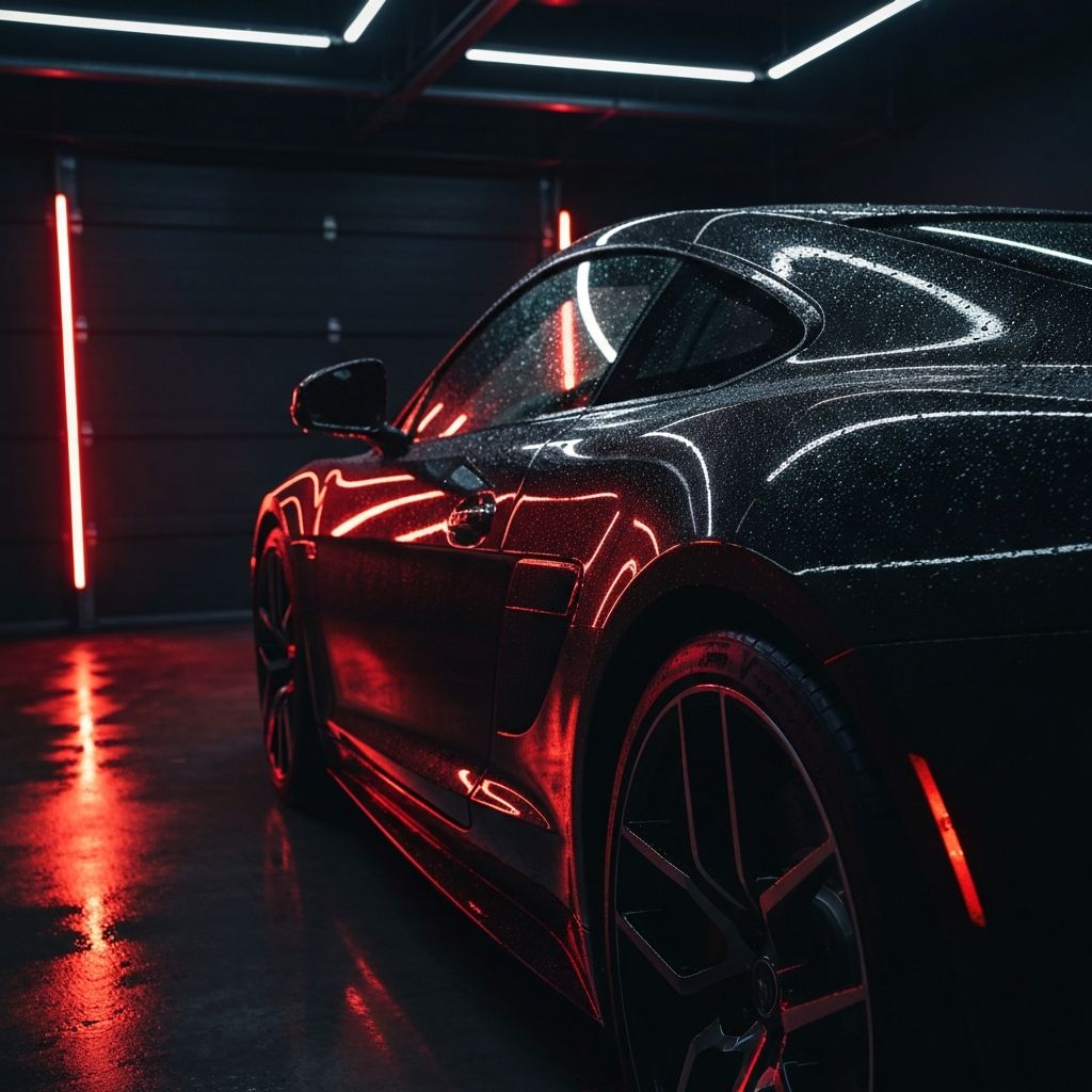 Luxury car detailing
